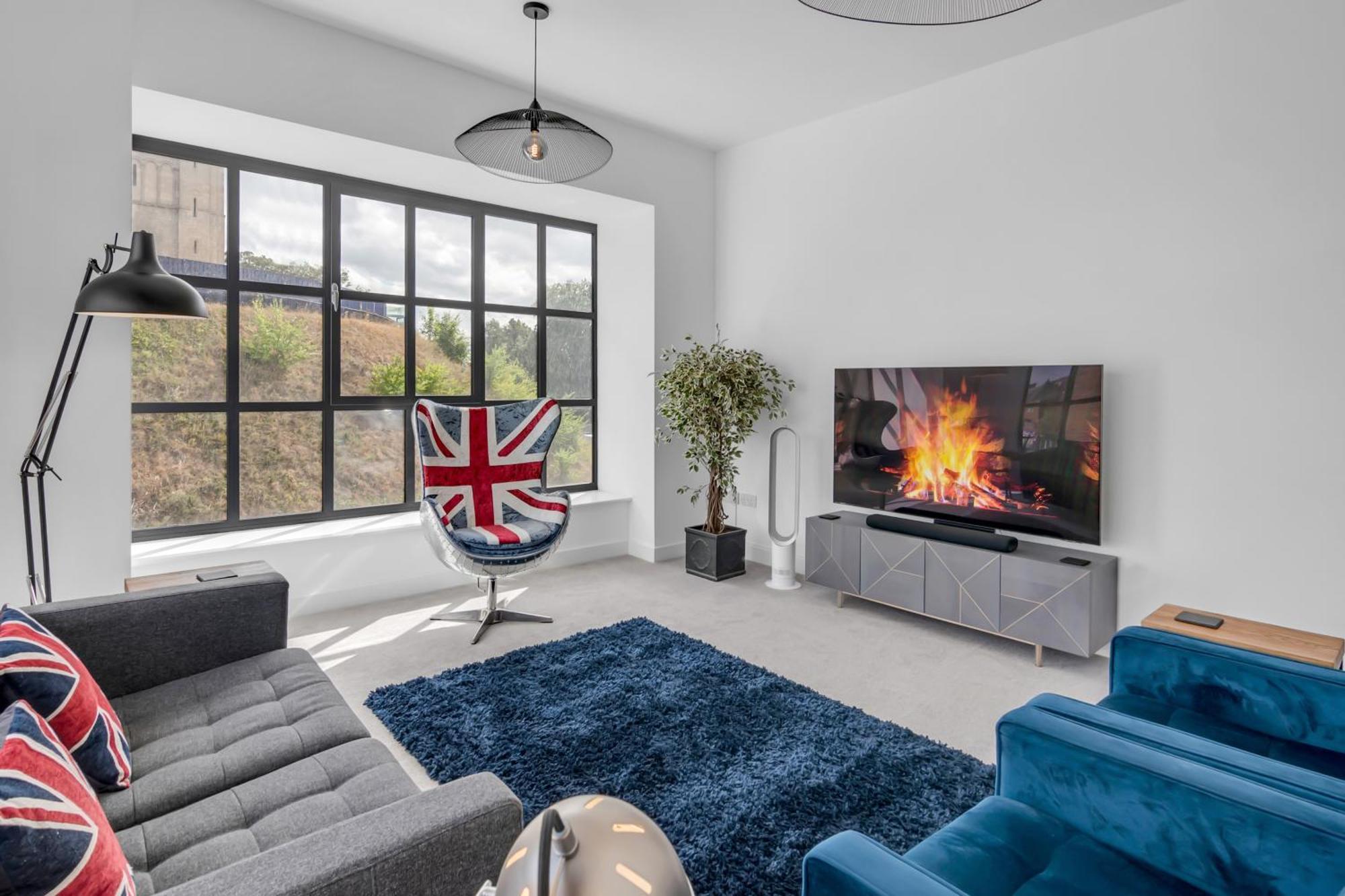 Furnished Modern Flat Overlooking Norwich Castle Esterno foto