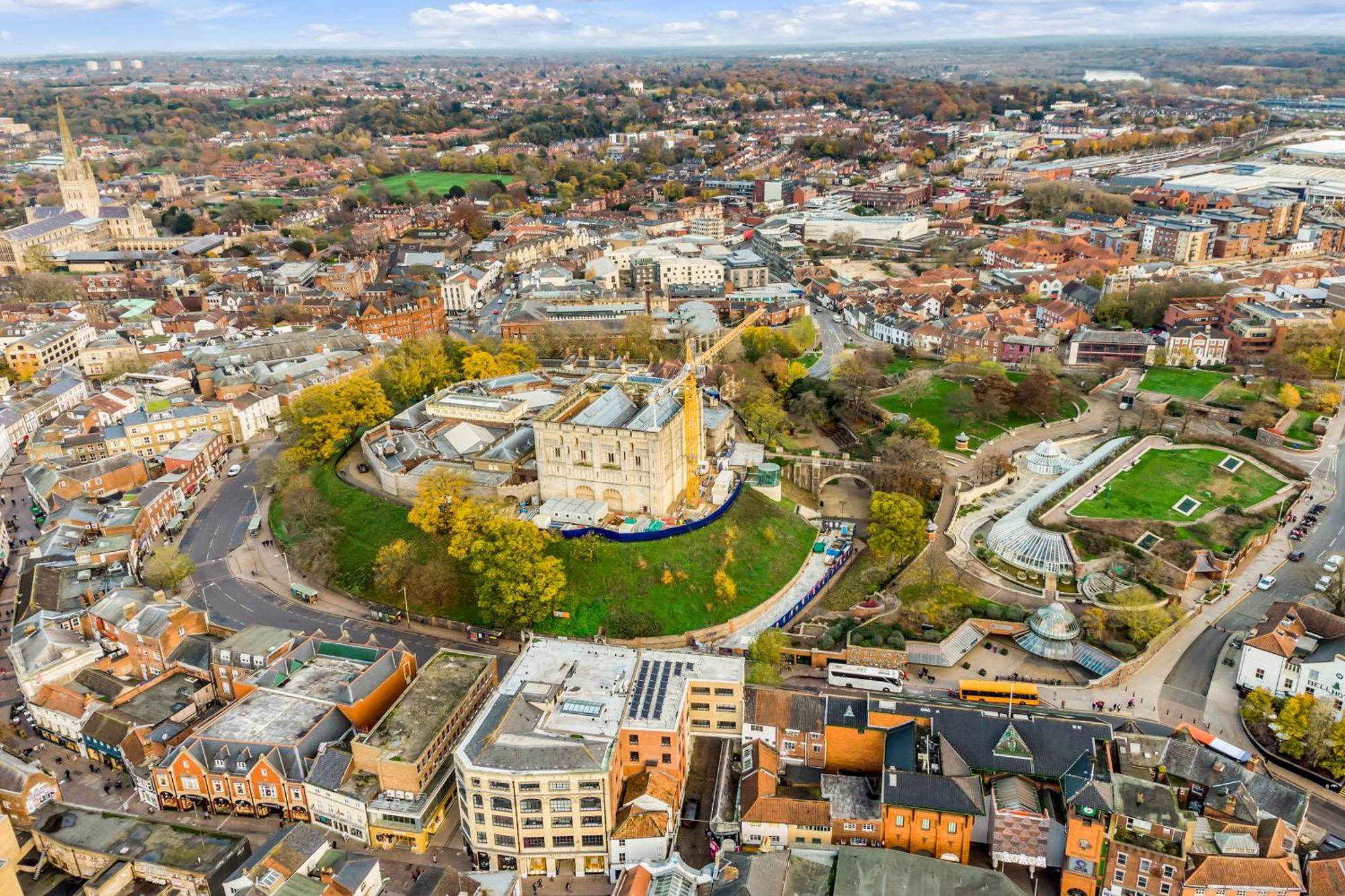 Furnished Modern Flat Overlooking Norwich Castle Esterno foto